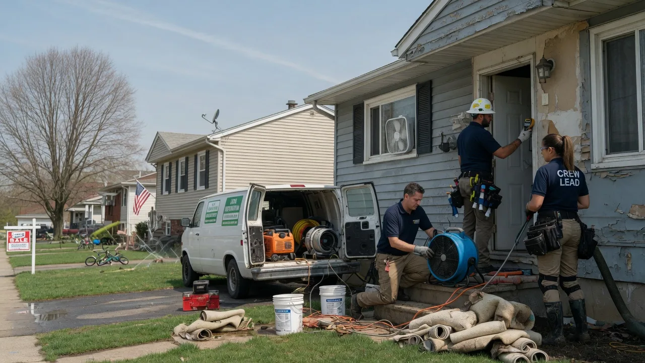 Flood Cleanup in Ridge, NY near me
